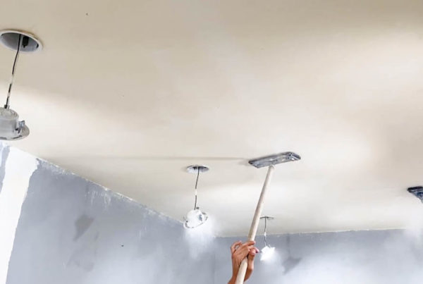 How To Remove A Popcorn Ceiling And Change Into A Smooth Ceiling