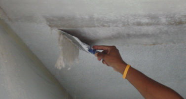 Textured Ceiling removal